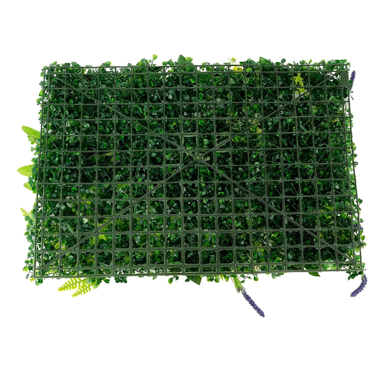 Mur Végétal Artificiel Jungle - Panneau de Feuillages Tropicaux Denses, Jardin Vertical Décoratif Intérieur & Extérieur