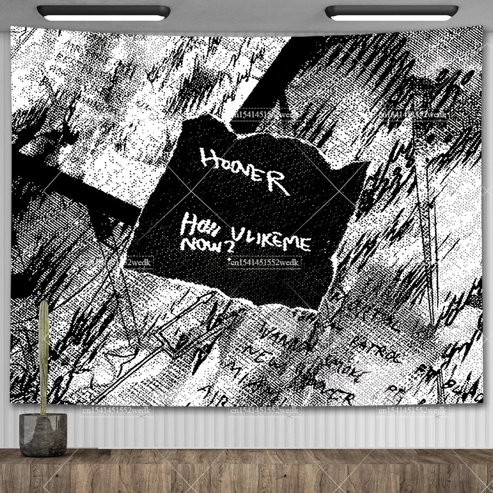 Toile Street Art Graffiti - Portrait Urbain Déstructuré Style Basquiat