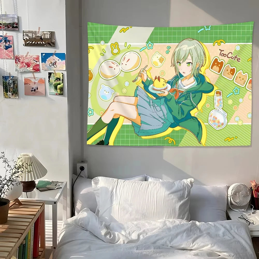 Tapisserie Murale Hatsune Miku - Décoration Anime Vocaloid