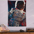 Tapisserie Murale Catch WWE - Décoration Sport