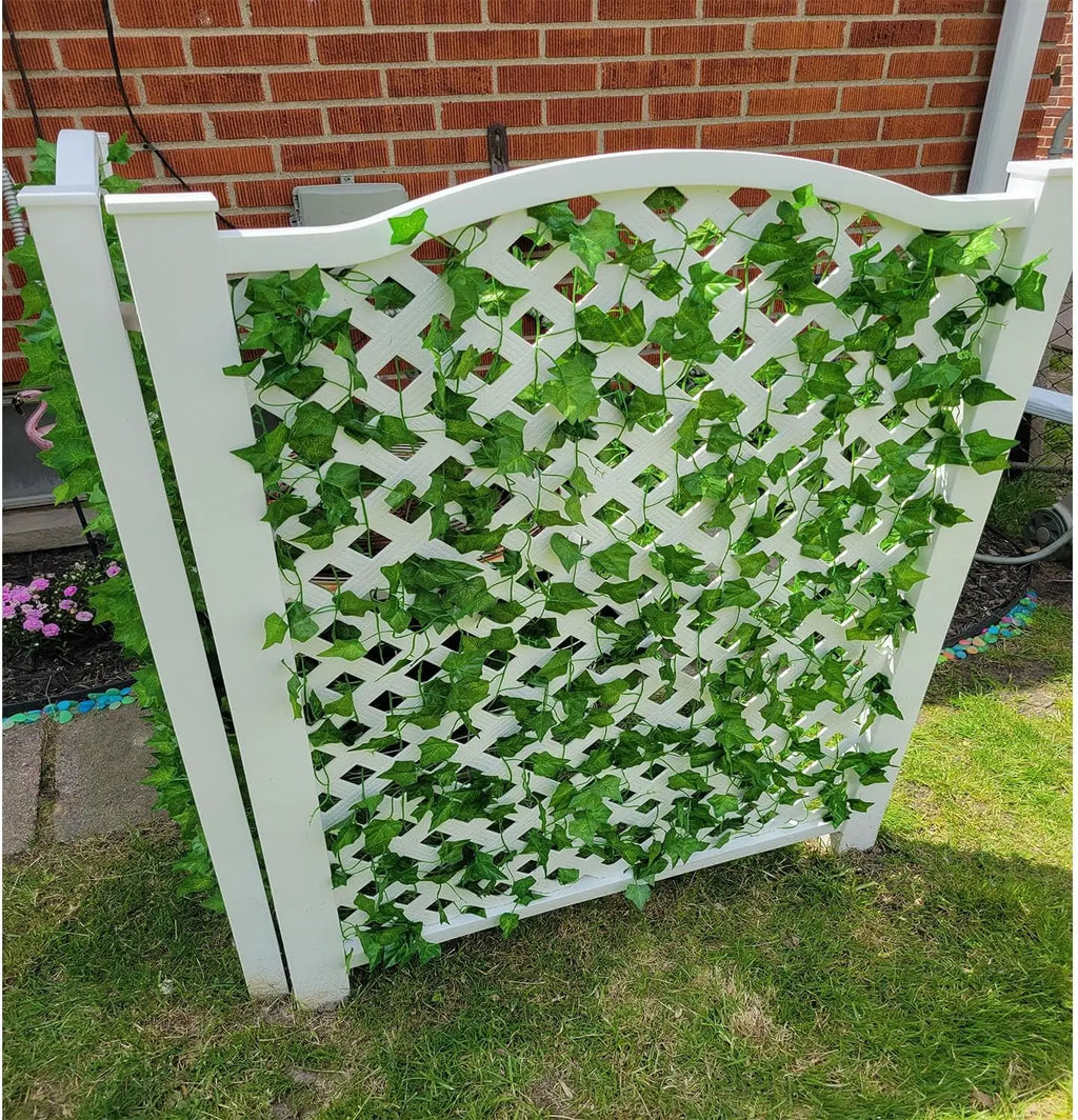 Rideau de Lianes Artificielles - Décoration Murale Végétale, Fond Photo & Arche Décorative