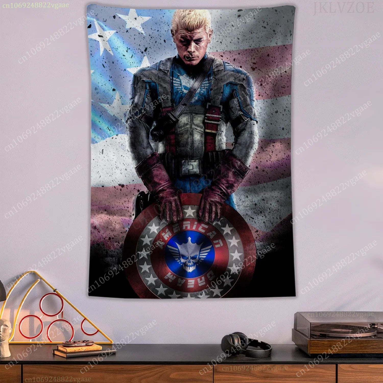 Tapisserie Murale Catch WWE - Décoration Sport