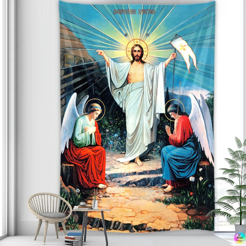 Tapisserie Murale Art Sacrée & Iconographie Classique