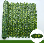 Haie Artificielle en Rouleau - Brise-Vue Feuillage de Lierre, Clôture Végétale Extérieure & Décoration de Jardin