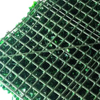 Mur Végétal Artificiel Premium - Panneau de Feuillages Tropicaux & Fleurs Blanches, Jardin Vertical Décoratif Intérieur/Extérieur