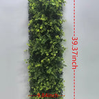 Panneau de Mur Végétal Artificiel - Feuillage Dense Premium, Jardin Vertical Décoratif Intérieur & Extérieur