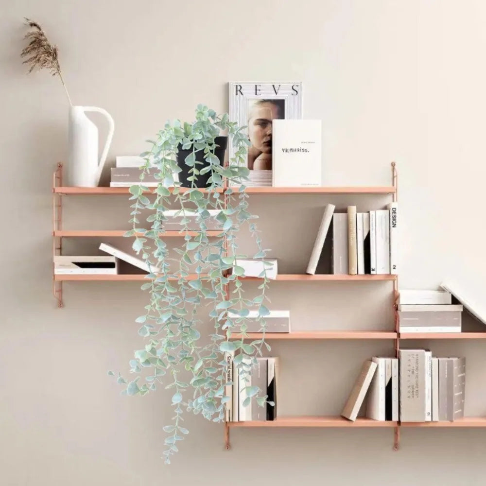 Plante Murale Suspendue Artificielle - Décoration Murale Moderne, Guirlande Verte Cascade