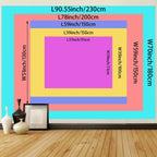 Tapisserie Murale de Noël - Sapin, Bougies & Cadeaux - Décoration Festive Cosy