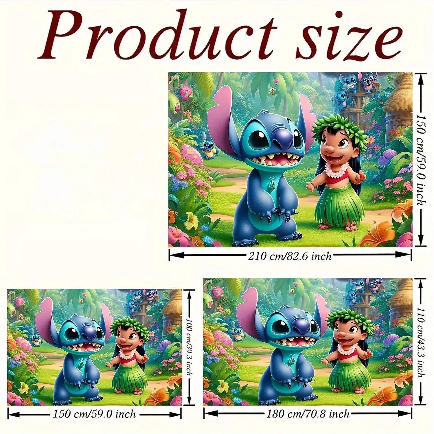 Tapisserie Murale Personnages Tropicaux - Décoration Murale Enfant Jungle & Aventure